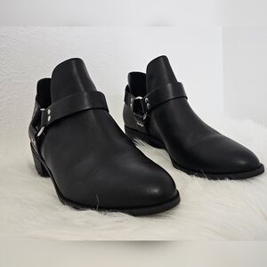 BP. Kerry-Lea Black Leather Bootie. Never worn